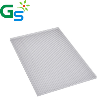 GE Lexan 3 Walls PC Polycarbonate Hollow Sheet With 10 Years Warranty